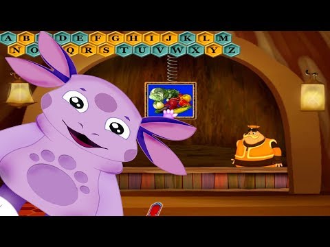 Лунтик учит английский язык. Развивающее видео для детей. Алфавит Часть 2