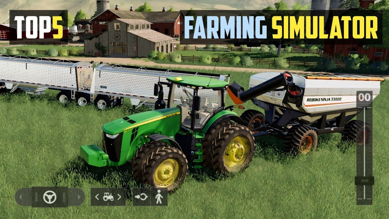 Top 5 Farming Simulator Games for Android 🚜