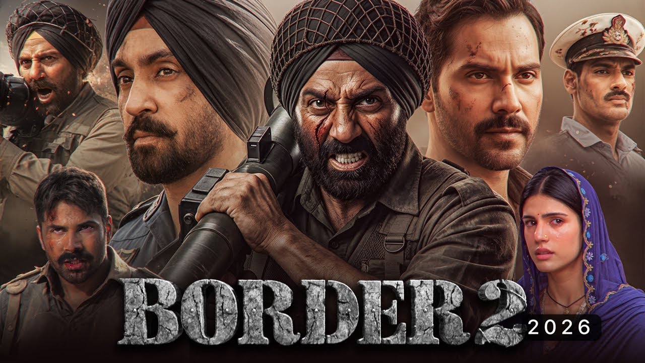 Border 2 Hindi Dubbed Full Movie (2026) 🎬