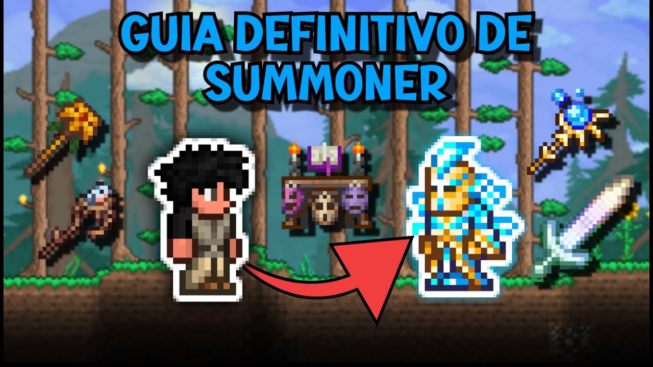 Guia de Progressão do Summoner no Terraria 1.4.4.9