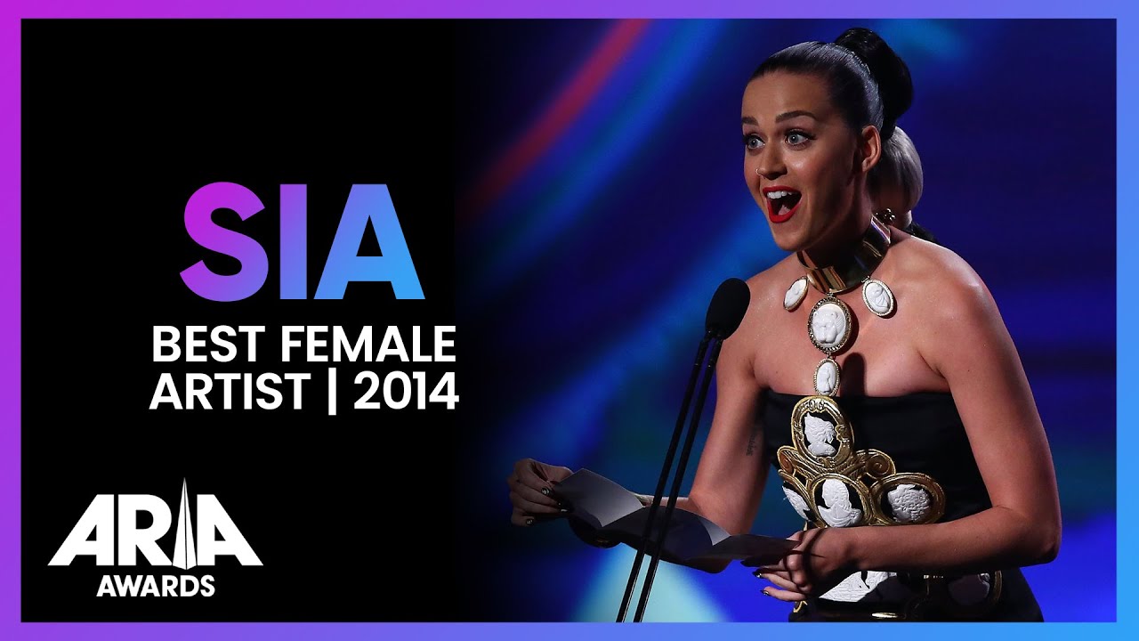 Sia wins Best Female Artist | 2014 ARIA Awards