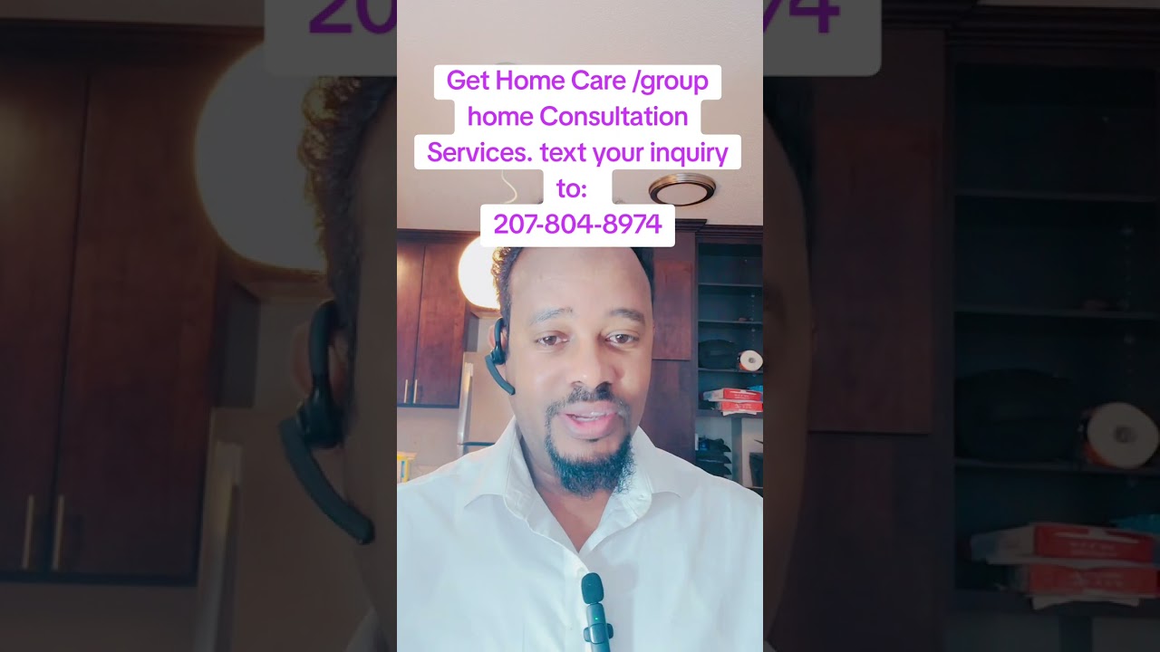 Get Home Care /group home Consultation Services.