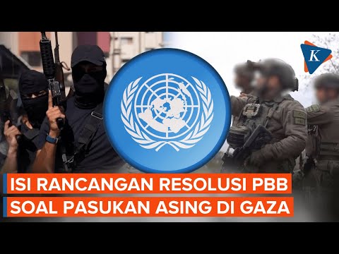 AS Edarkan Draf Resolusi tentang Pasukan Internasional di Gaza