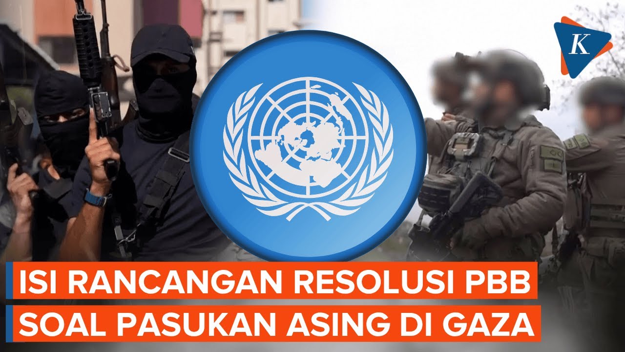 AS Edarkan Draf Resolusi tentang Pasukan Internasional di Gaza