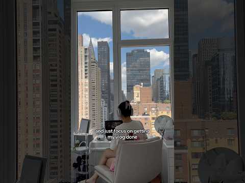 Productive day in my life in my NYC apartment #nycvlog #morningroutine #aesthetic #productiveday