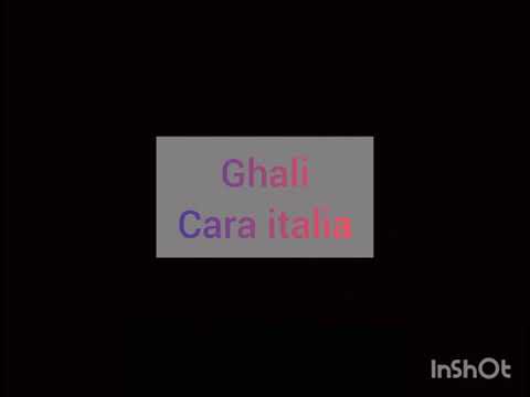 cara italia"Ghali" مترجمه للعربيه