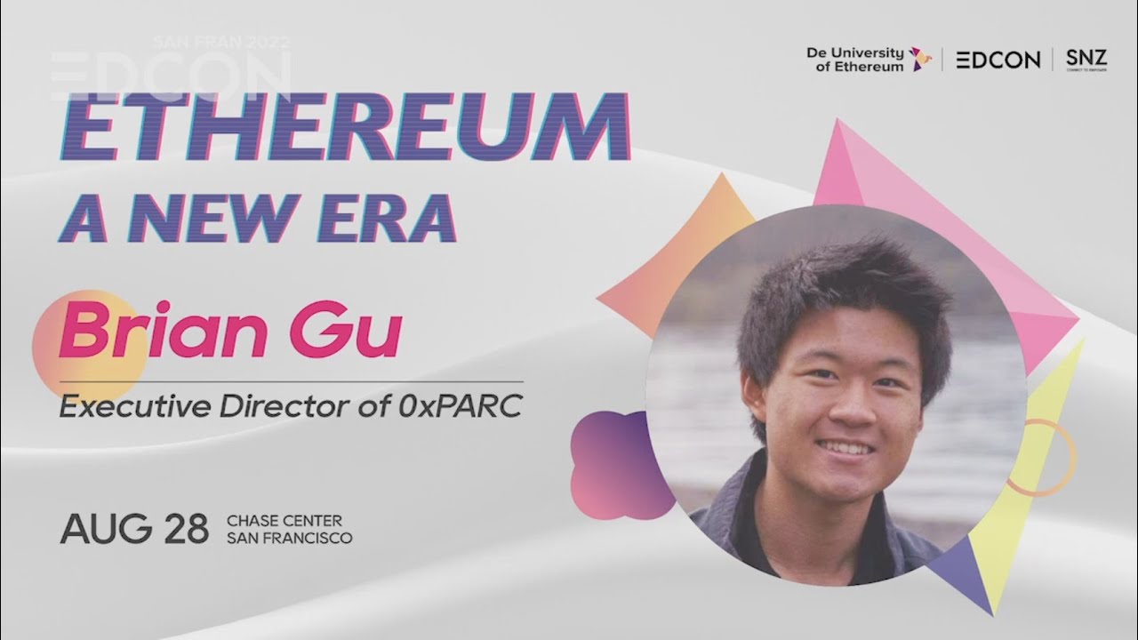 Brian Gu on Programmable Cryptography at EDCON2022 🔐