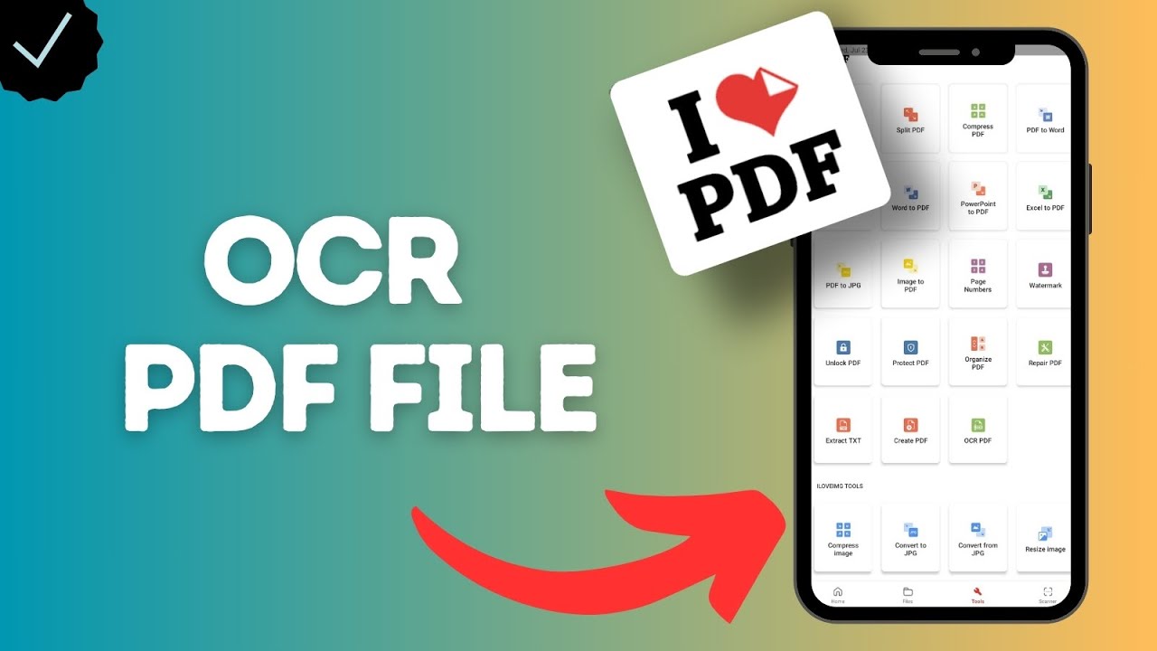 Using OCR on PDFs with ILovePDF 📄