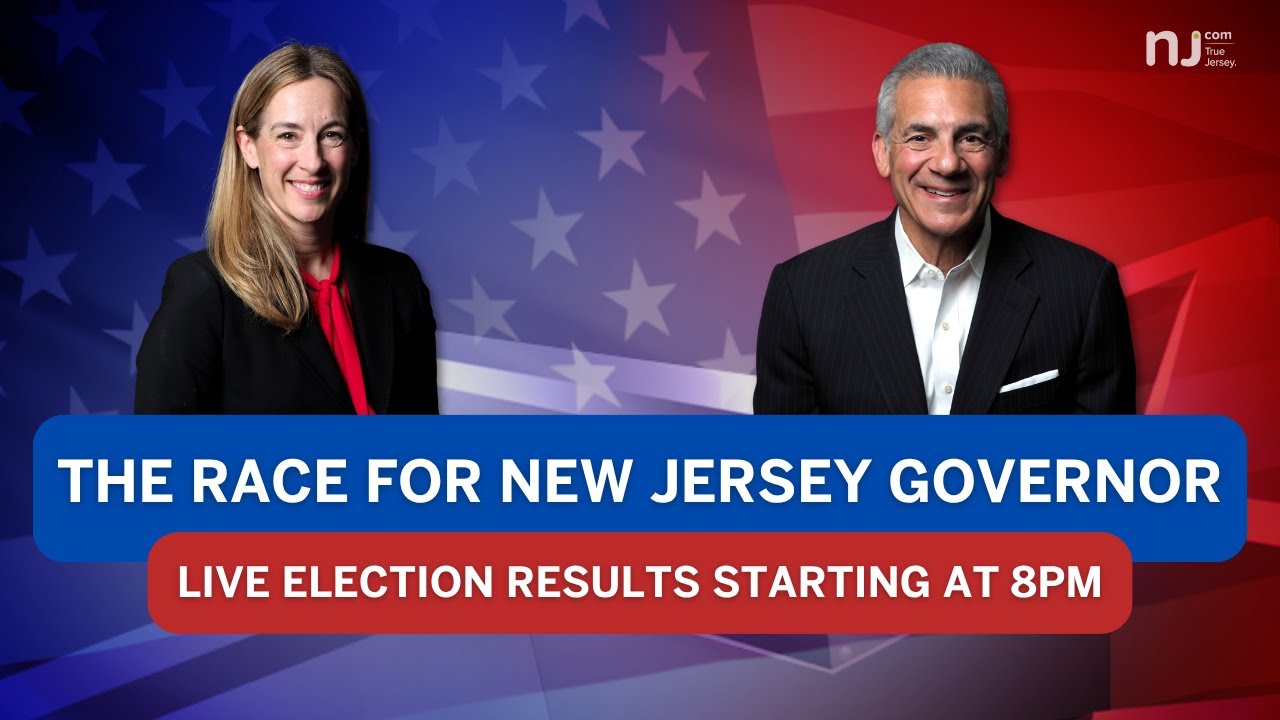 NJ Election 2025 LIVE: Governor Race Results & Reactions