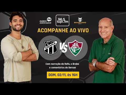 CEARÁ 2 x 0 FLUMINENSE - Brasileirão Série A - 31ª rodada - 02/11/2025 - AO VIVO