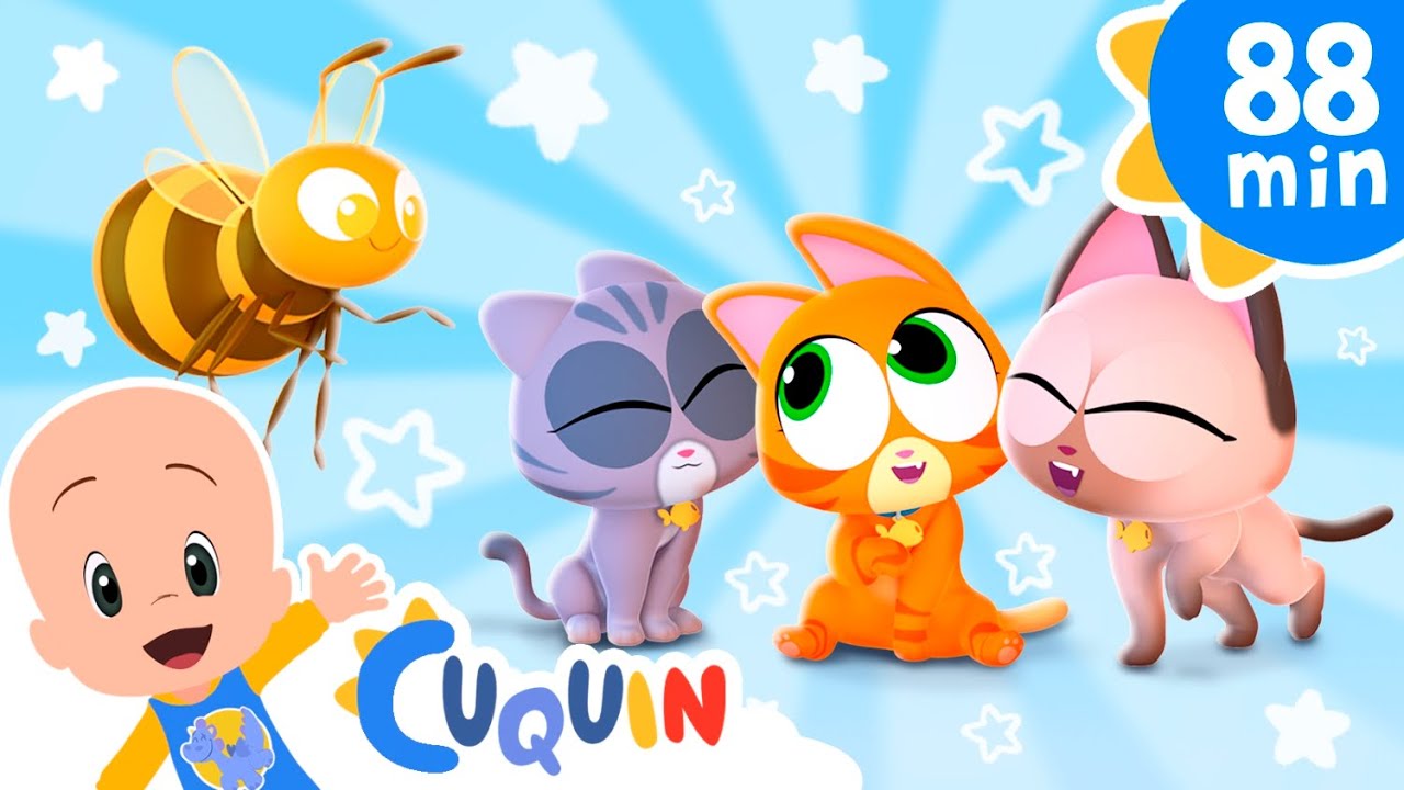 El Gatito Chiquitito y Sus Sueños: Canciones Infantiles con Cleo y Cuqu