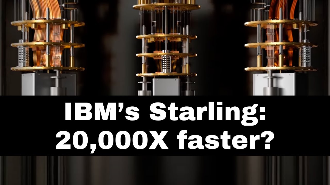 IBM Unveils Starling: The Quantum Computer Set to Be 20,000X Faster by 2029 🚀