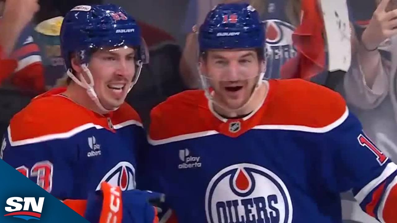 Nugent-Hopkins Scores Power-Play Goal for Oilers 🏒