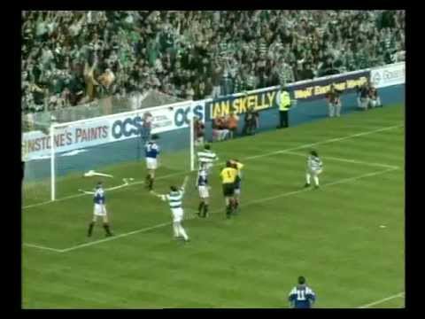 Celtic goals v rangers in the 90s