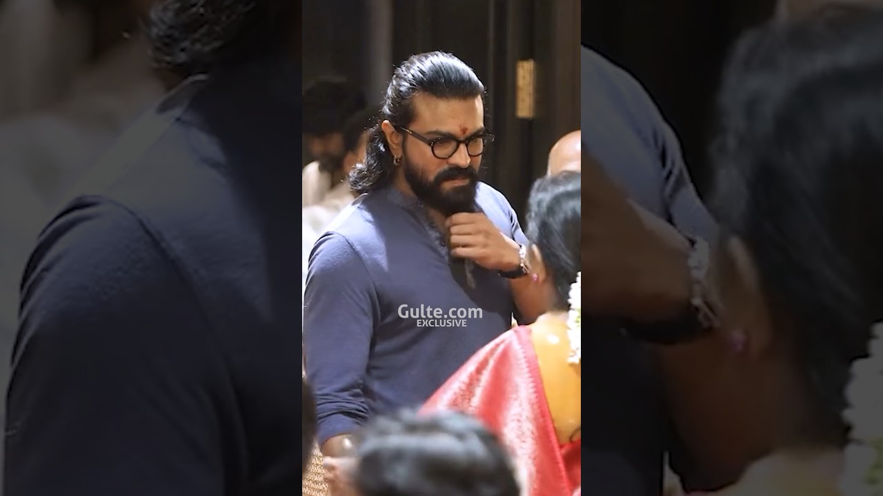 Chiranjeevi & Ram Charan Celebrate Navratri with Family 🎉