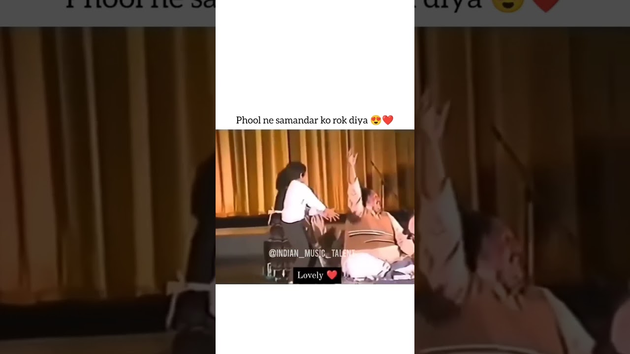 Ustadji Melts Over Nusrat Fateh Ali Khan 🎶