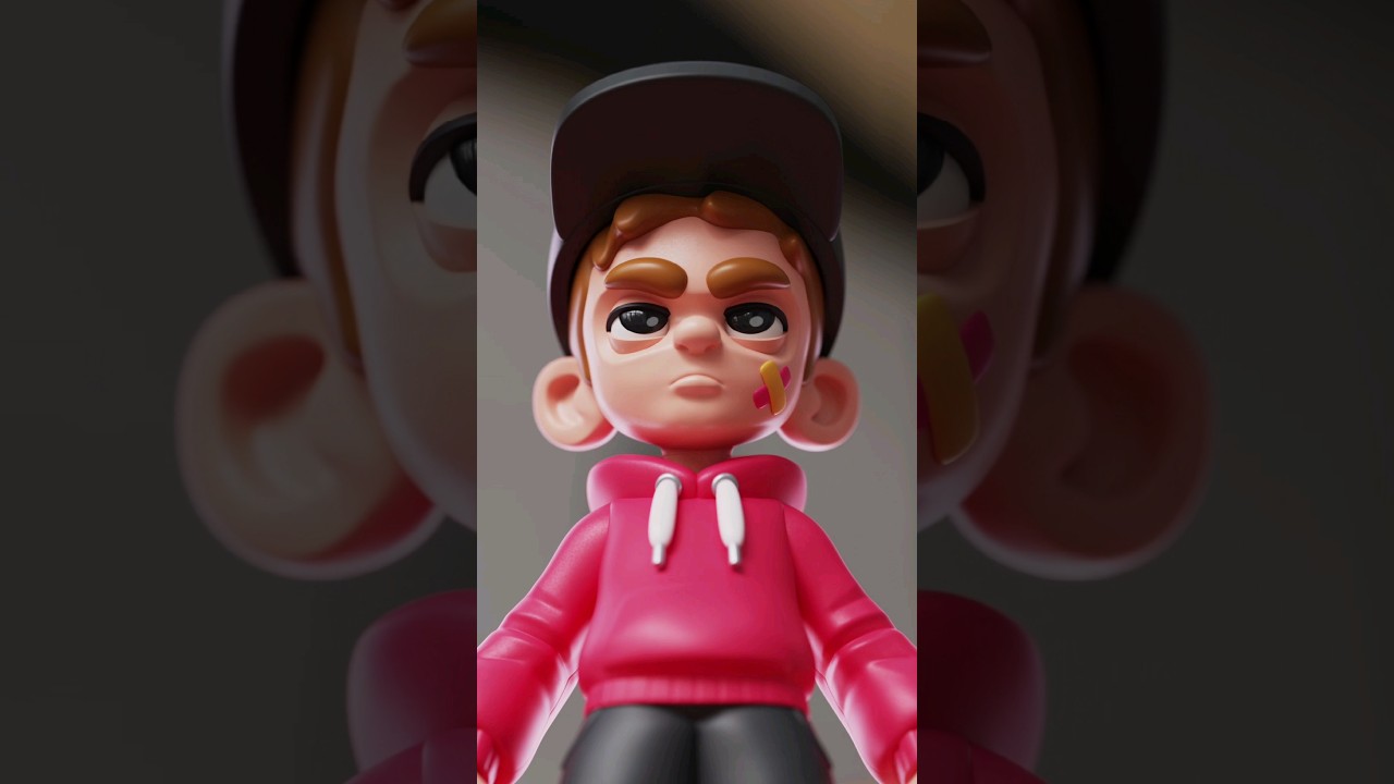 Creating My Art Toy in Blender 🎨