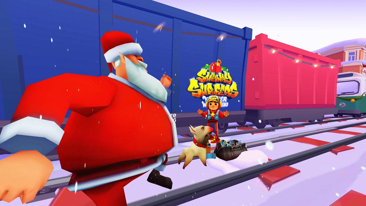 Subway Surfers Christmas 2024 Gameplay in 4K🎄
