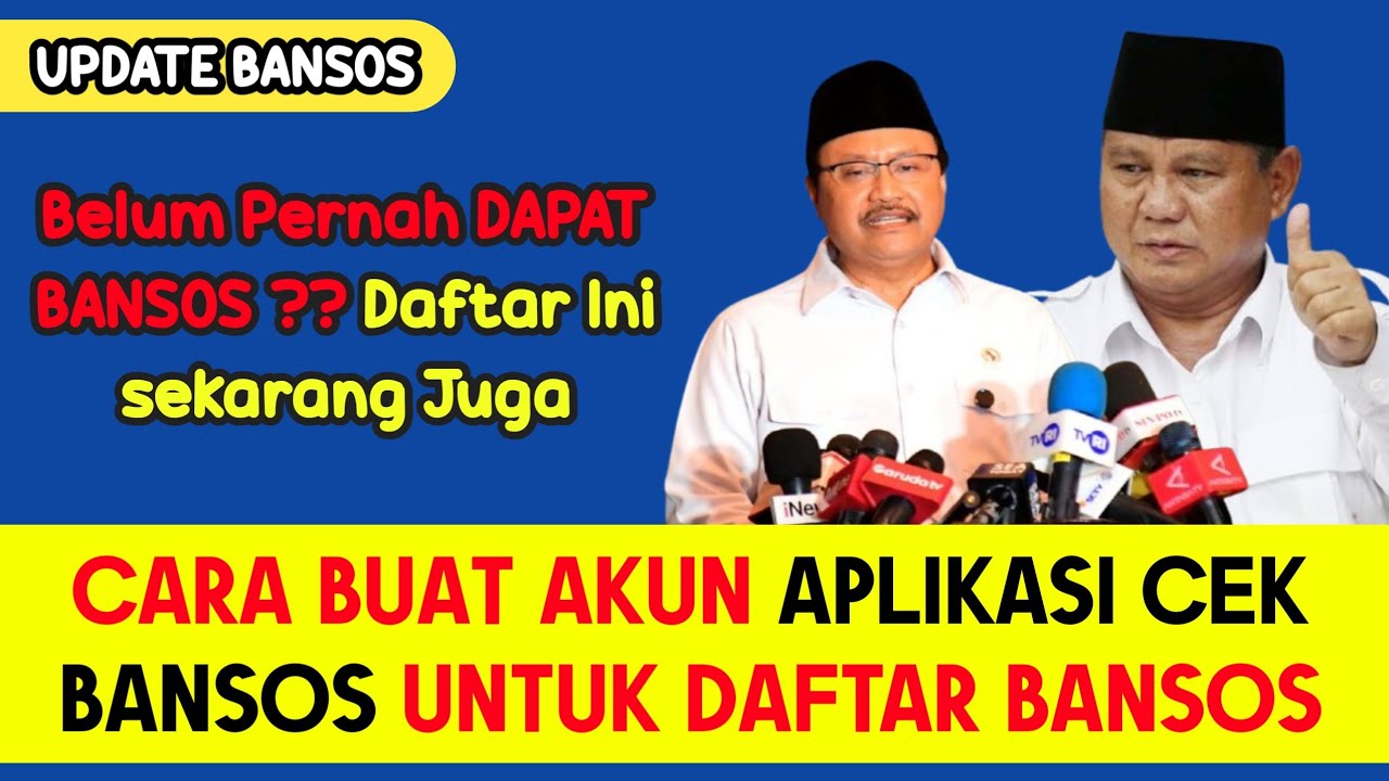 Cara Daftar Bansos 2025 Online 📋