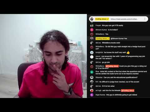 quant dev candidate ROCKS mock C++ interview | Call In 19