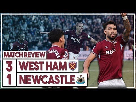 West Ham Utd 3-1 Newcastle Utd | WE WERE FANTASTIC AND WE WON | I WANNA KISS NUNOS BALD HEAD