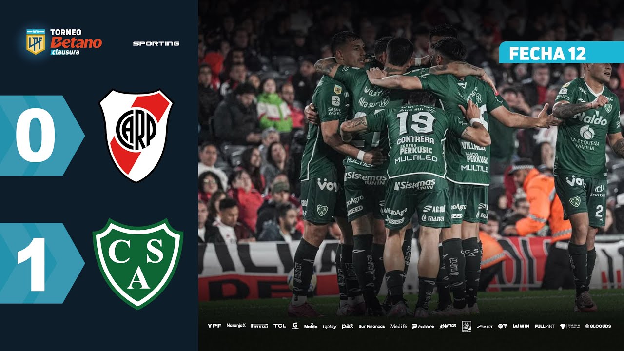 Sarmiento Secures Important 1-0 Victory Over River 🏆 | Torneo Betano Clausura 2025