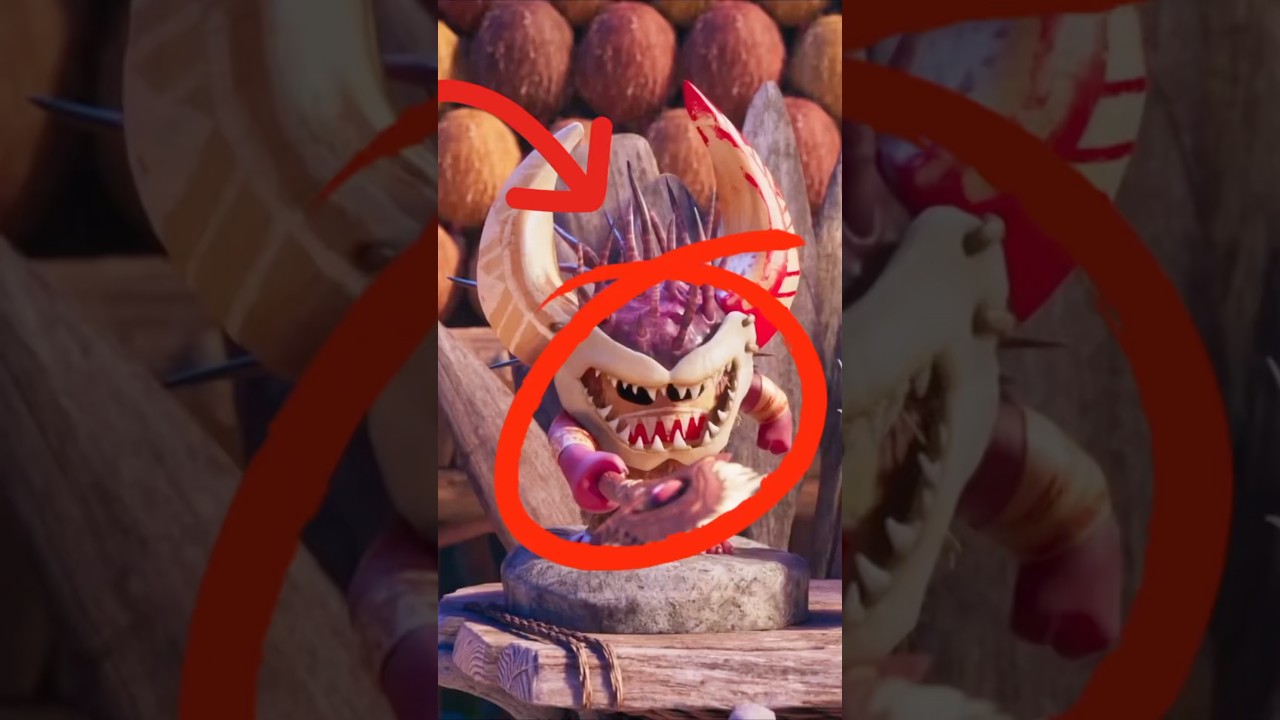 Moana’s Kakamora Revealed Under the Coconuts 🌴