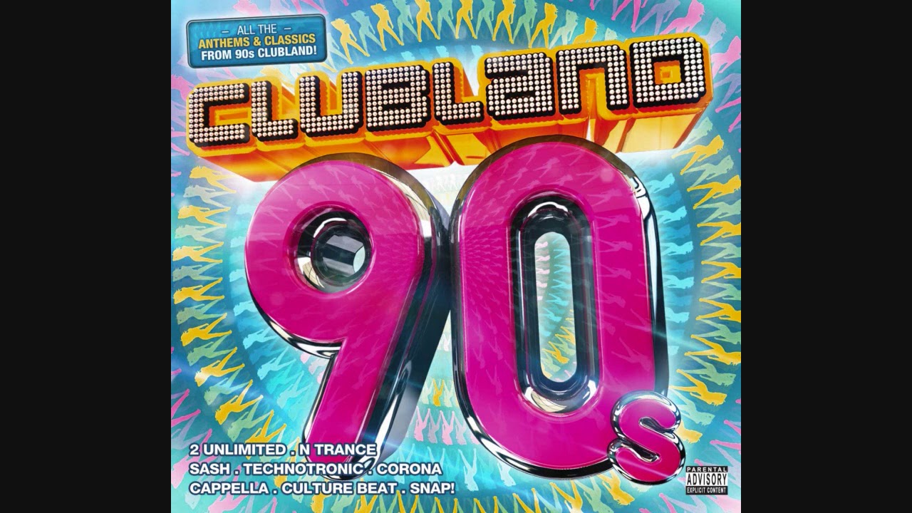 Clubland 90s CD1 - 90s House & Euro Hits 🎶