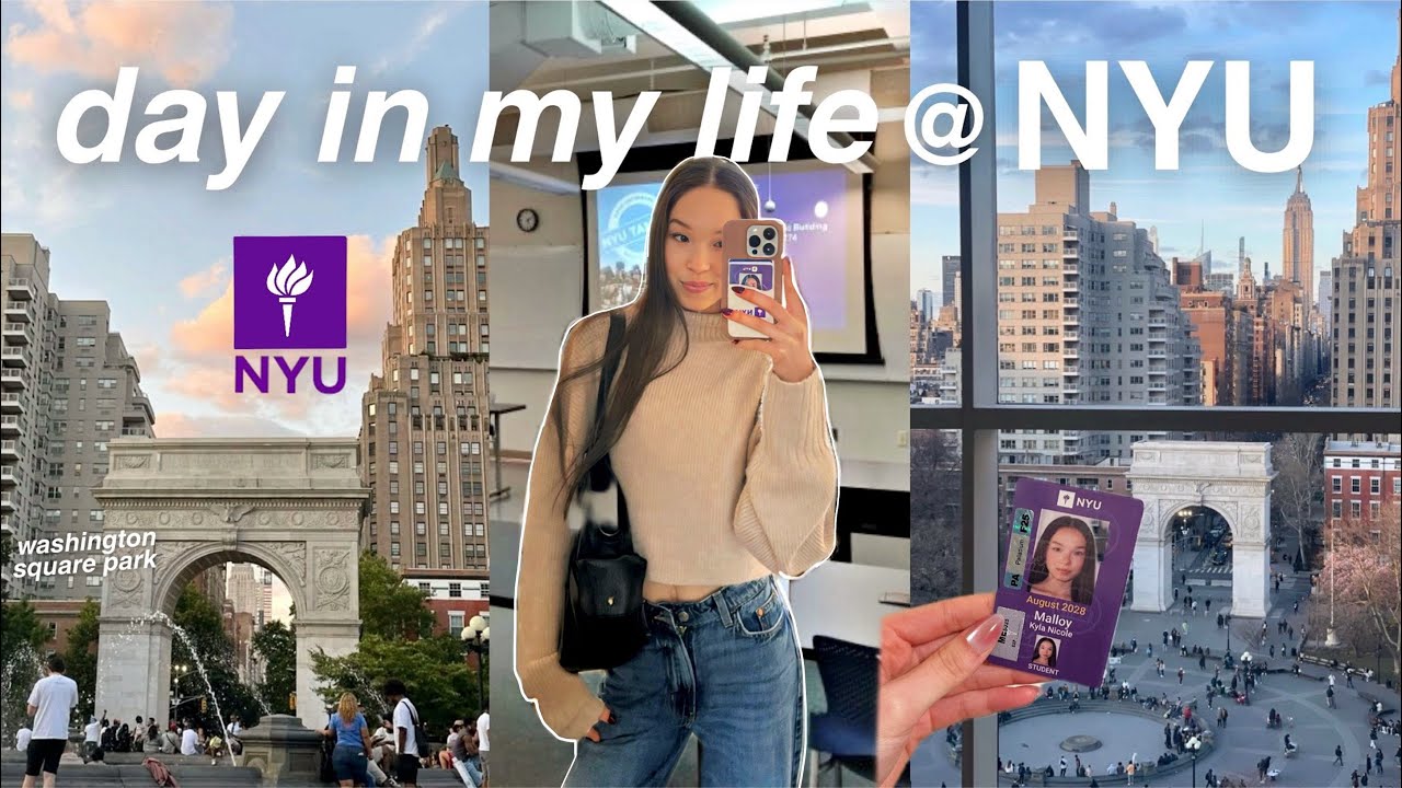 A Day in the Life of a NYC NYU College Student 🎓 | Realistic & Productive Vlog