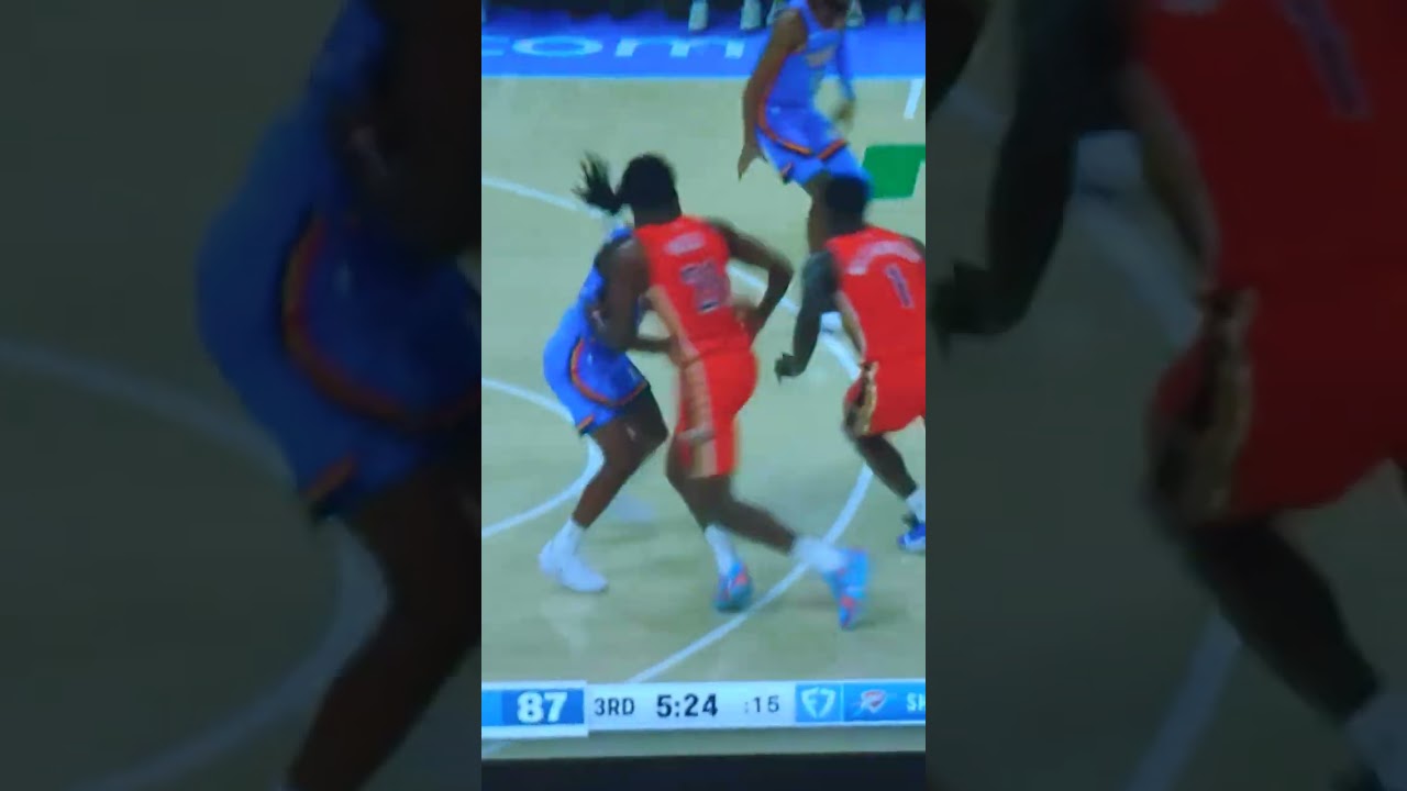 Thunder Dominates Pelicans with a 20-Point Lead at Third Quarter π