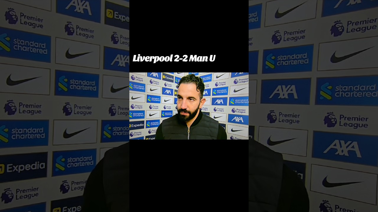 Exciting Draw: Liverpool 2-2 Manchester United – Ruben Amorim’s Post-Match Insights ⚽