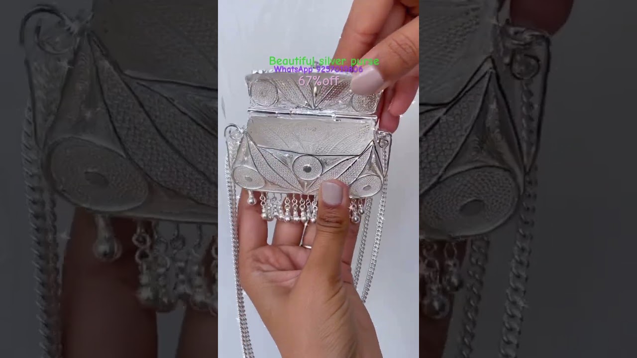 Elegant Silver Purse - Perfect Accessory
