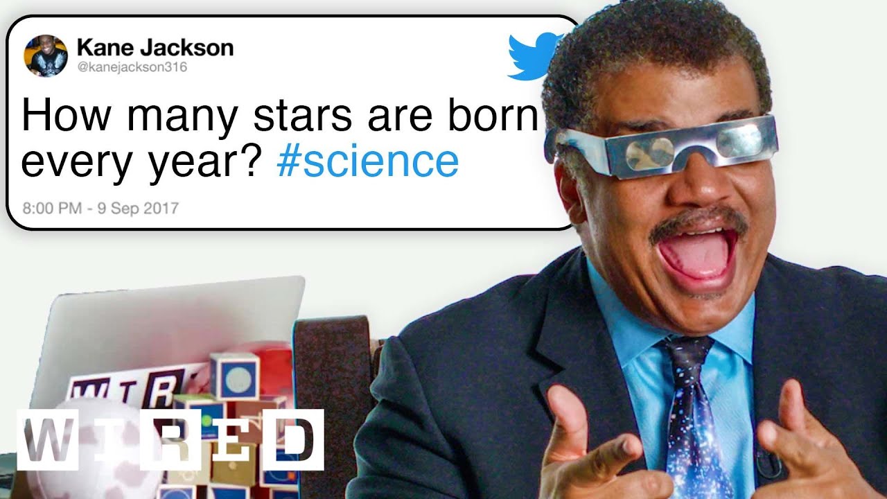 Neil deGrasse Tyson Addresses Science Queries from Twitter | Tech Support | WIRED