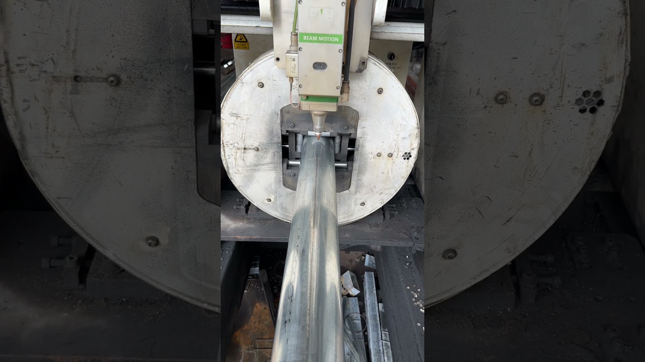 Effortless CNC Cutting of 90mm Pipes β Precision & Speed! βοΈ