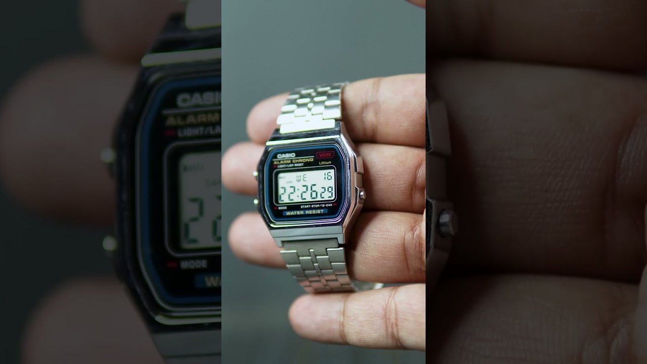 Minimalist Style with Casio Vintage A159 ⌚
