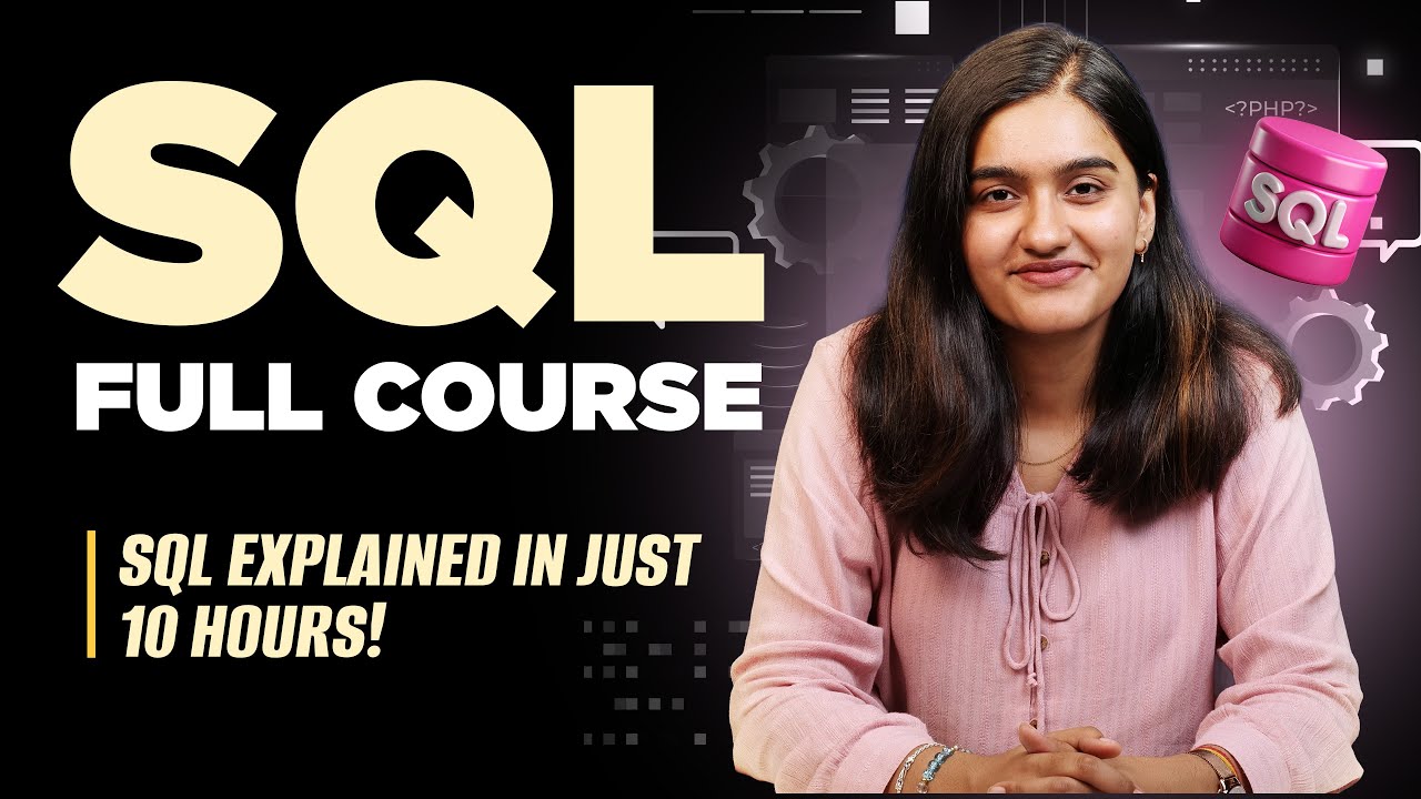 SQL Full Course 2026: Beginner to Advanced π
