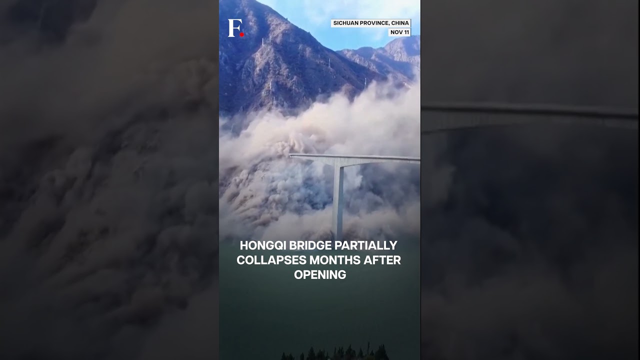 Hongqi Bridge in Sichuan Collapses 🏗️