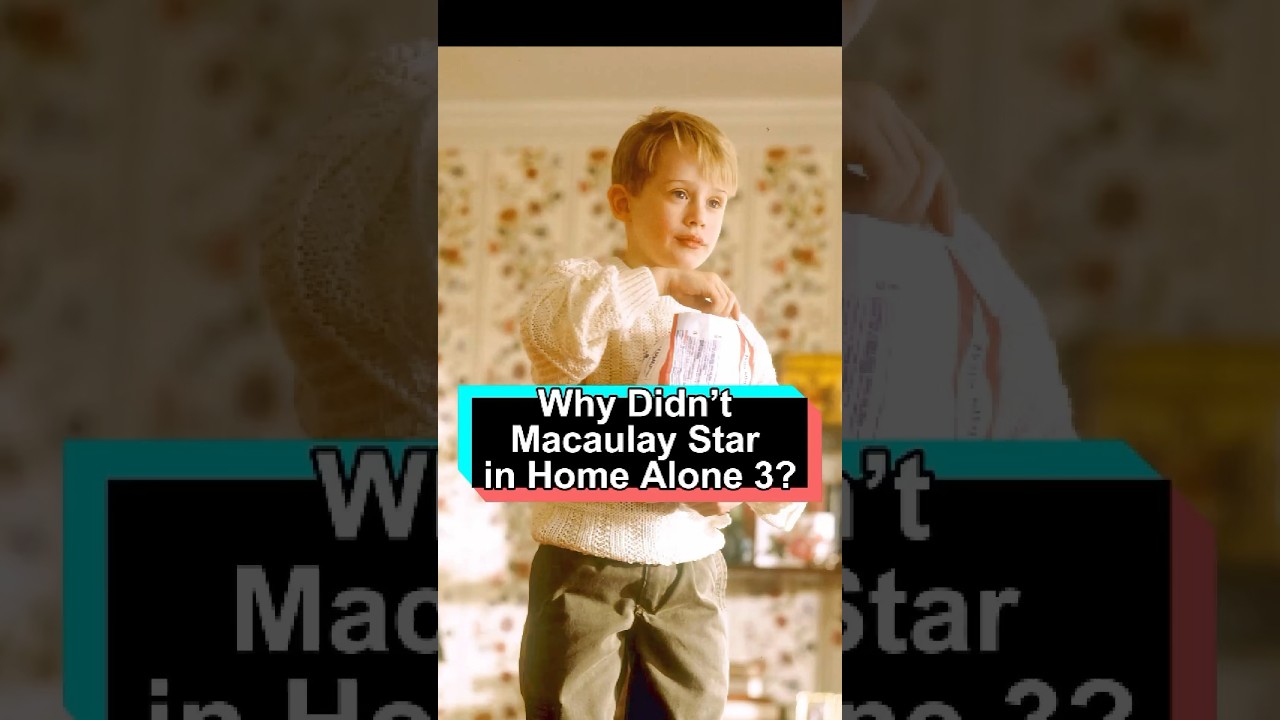 Why Macaulay Culkin Didn't Return for Home Alone 3 ❓
