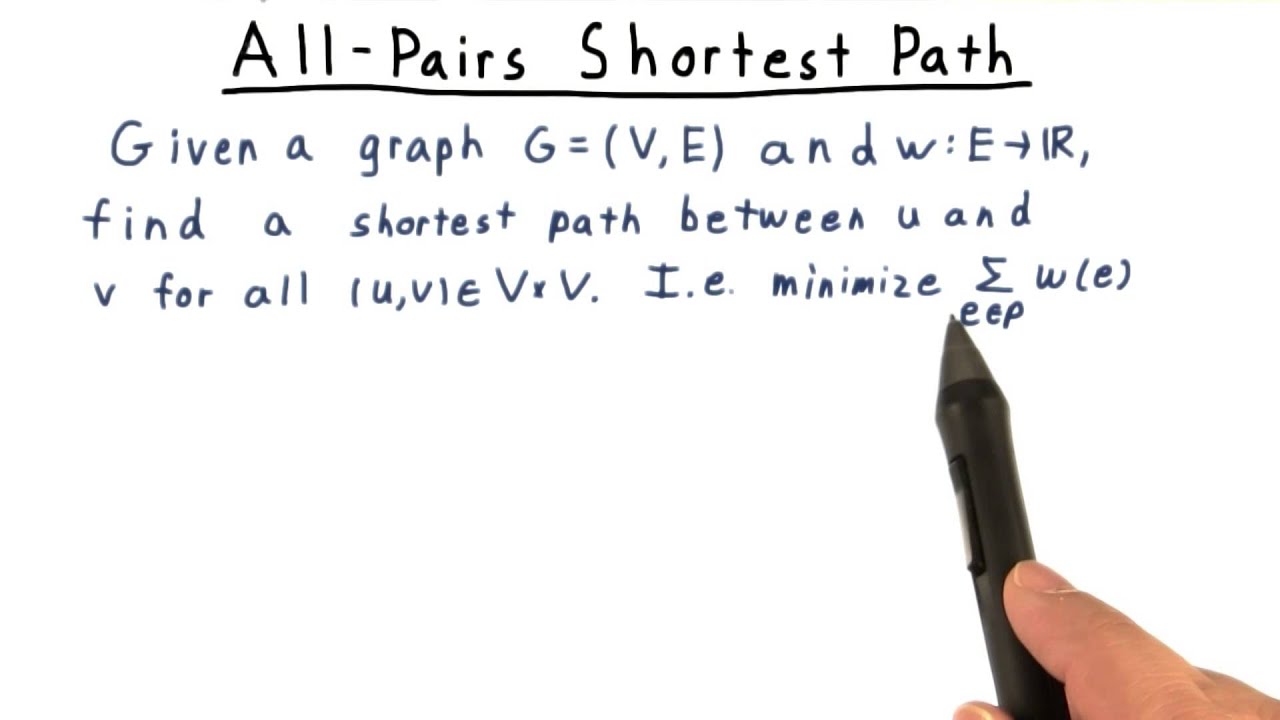 Master All Pairs Shortest Path Algorithms | Georgia Tech Theory Course
