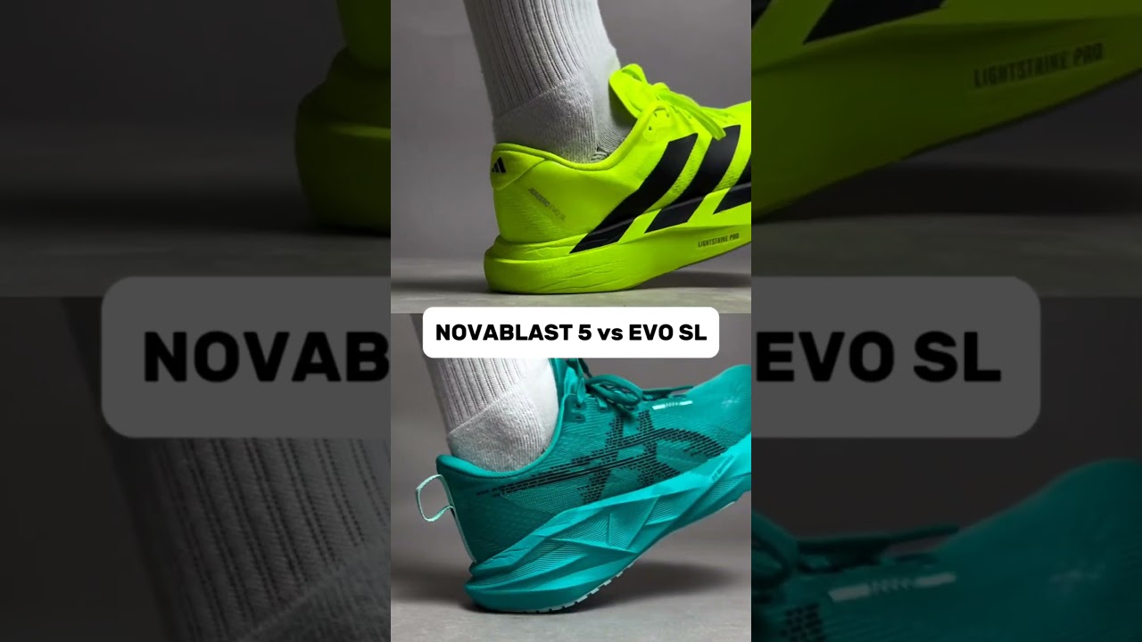 Asics Novablast 5 & Adidas Evo SL Running Shoes ๐โโ๏ธ