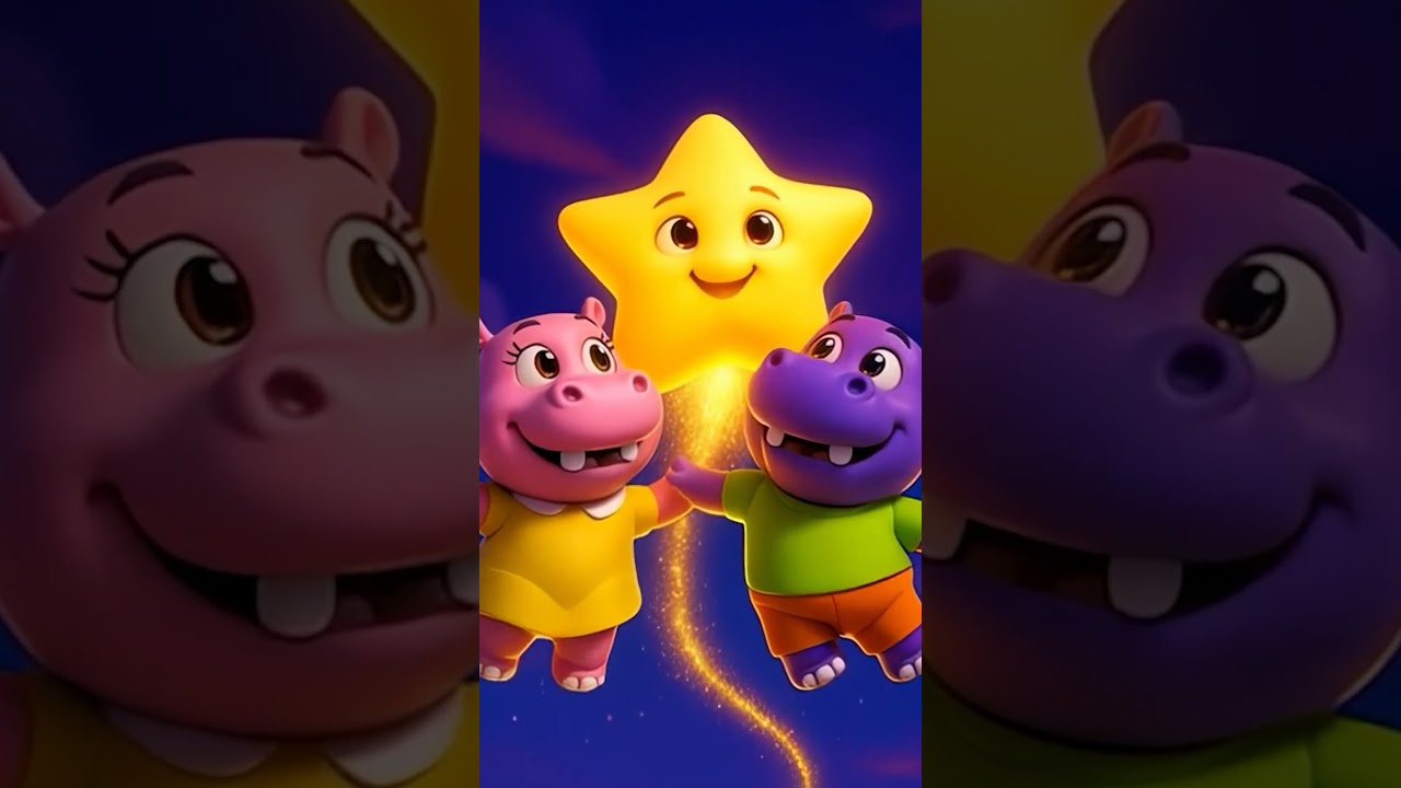 Twinkle Twinkle Little Star - Hello Hippo | Nursery Rhyme for Kids