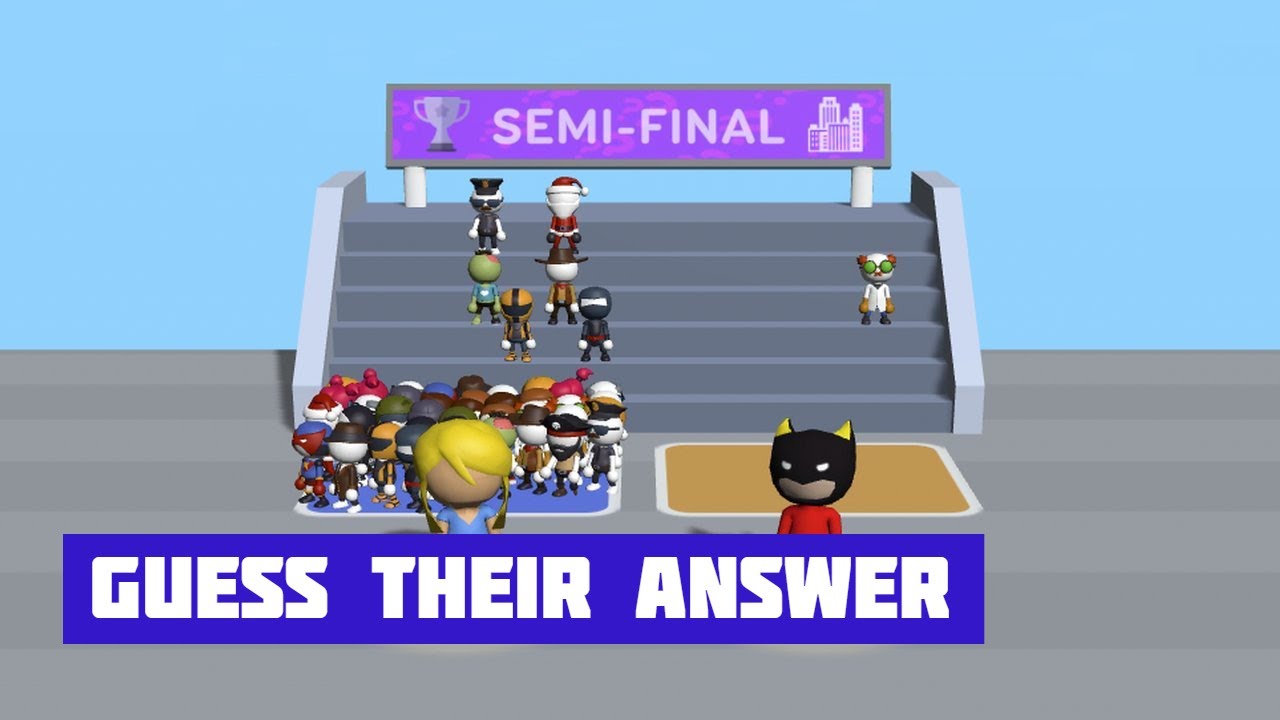 Guess Their Answer: 3D Quiz Game 🎮