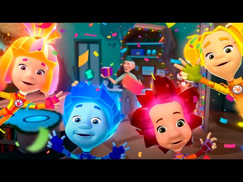 Хлопушка (Новогодняя серия!) I Фиксики. Дай пять! Бонус — серии «Фиксиков» о праздниках и подарках