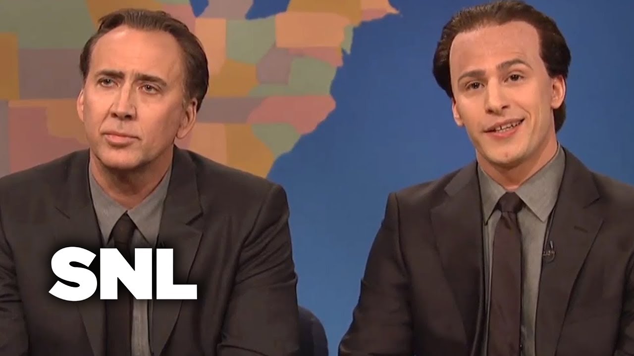 Weekend Update: Nicolas Cage Clones Himself on SNL 🎬