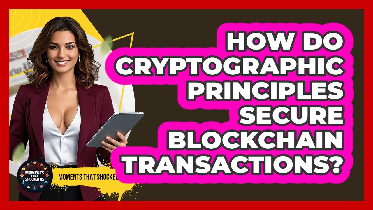 Understanding the Role of Cryptographic Principles in Securing Blockchain Transactions