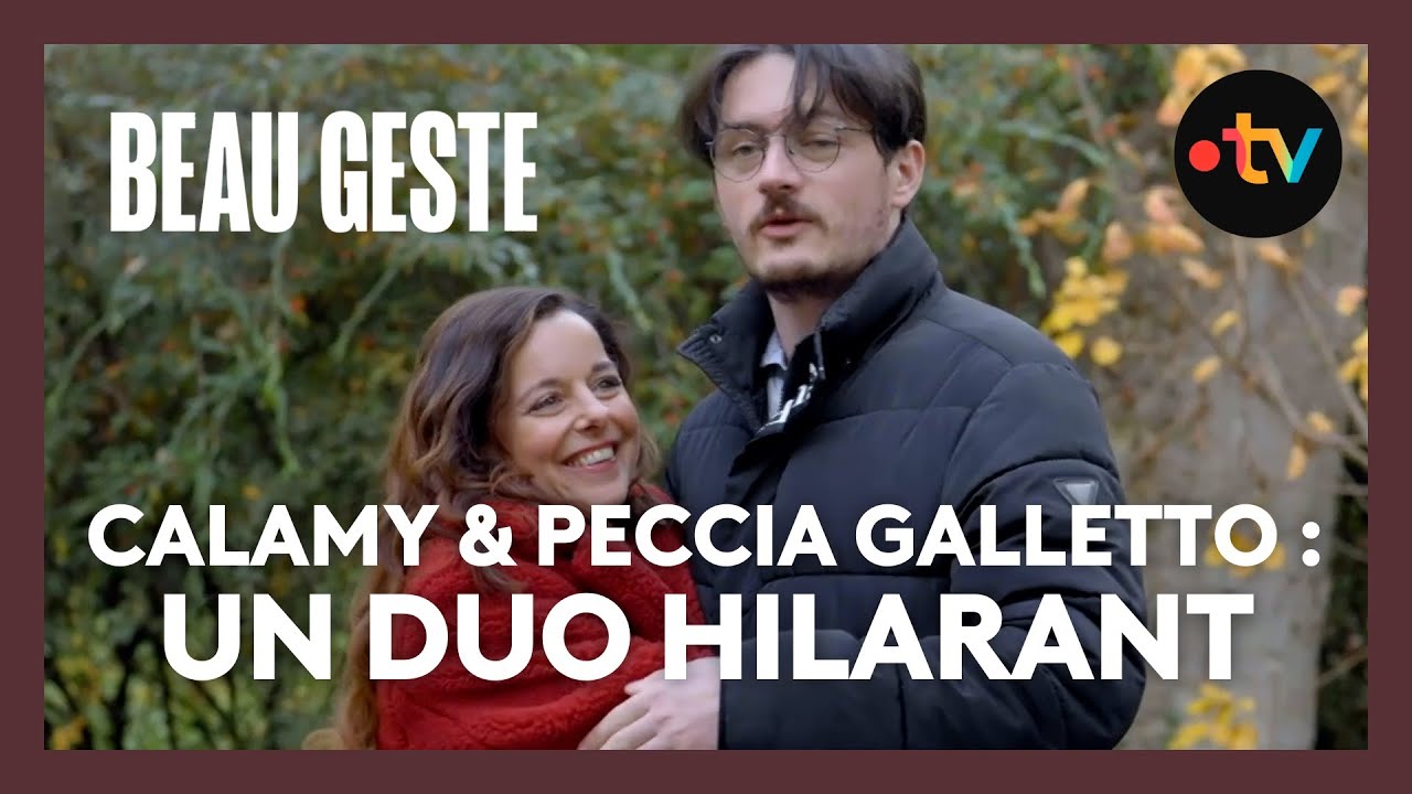 Laure Calamy et Charles Peccia Galletto en balade aux jardins des Archives Nationales - Beau Geste