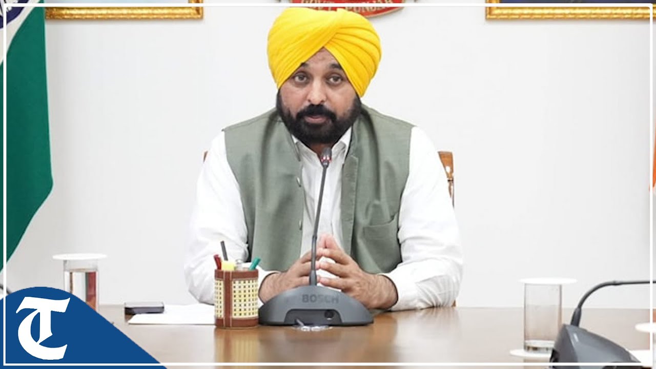 Live: CM Bhagwant Mann during a Press Conference at Punjab Bhawan, Chandigarh