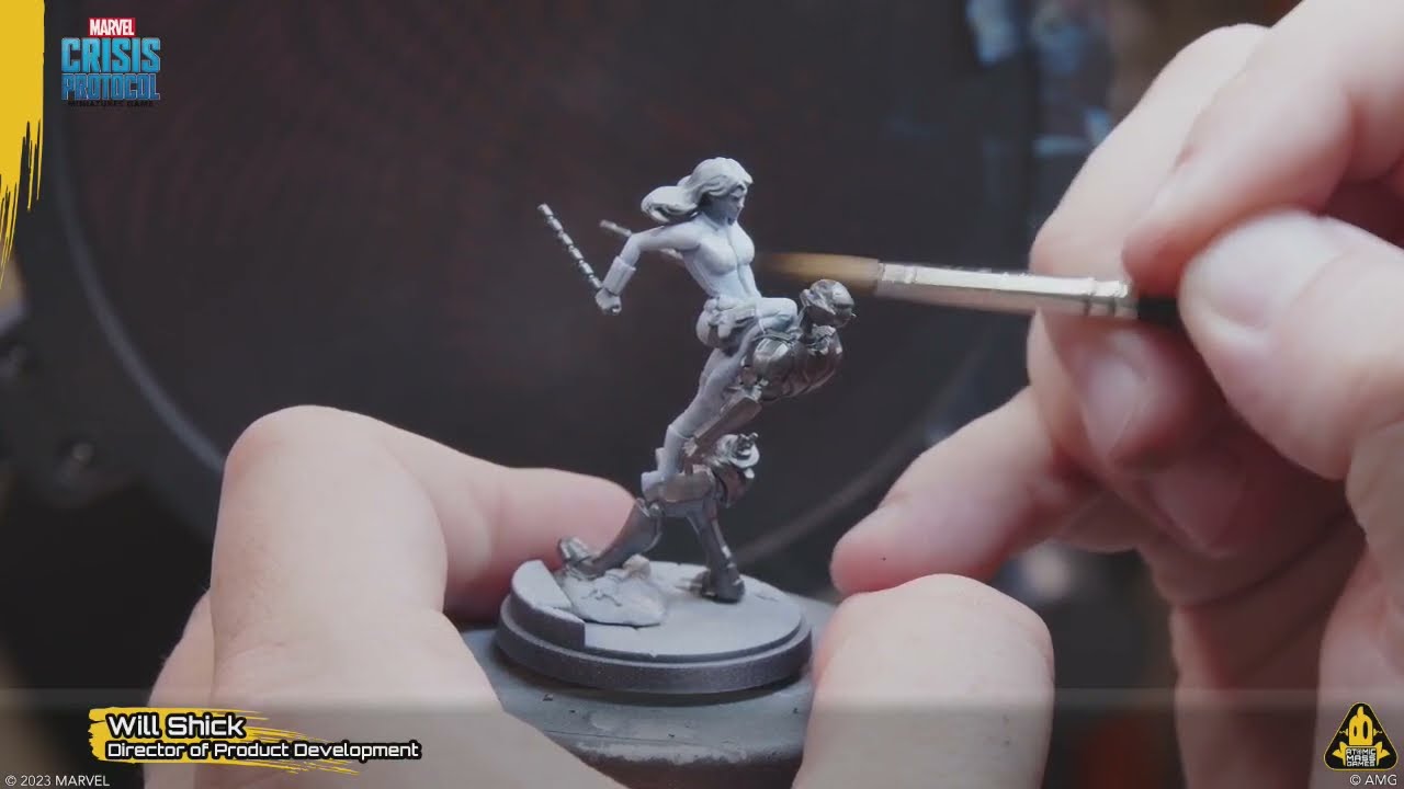 Atomic Mass Games - Marvel: Crisis Protocol - Painting Earth's Mightiest Black Widow