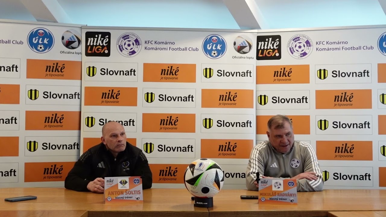 KFC Komárno vs. MFK Zemplín Michalovce 0:1 – Post-Match Press Conference (30.3.2025) ⚽
