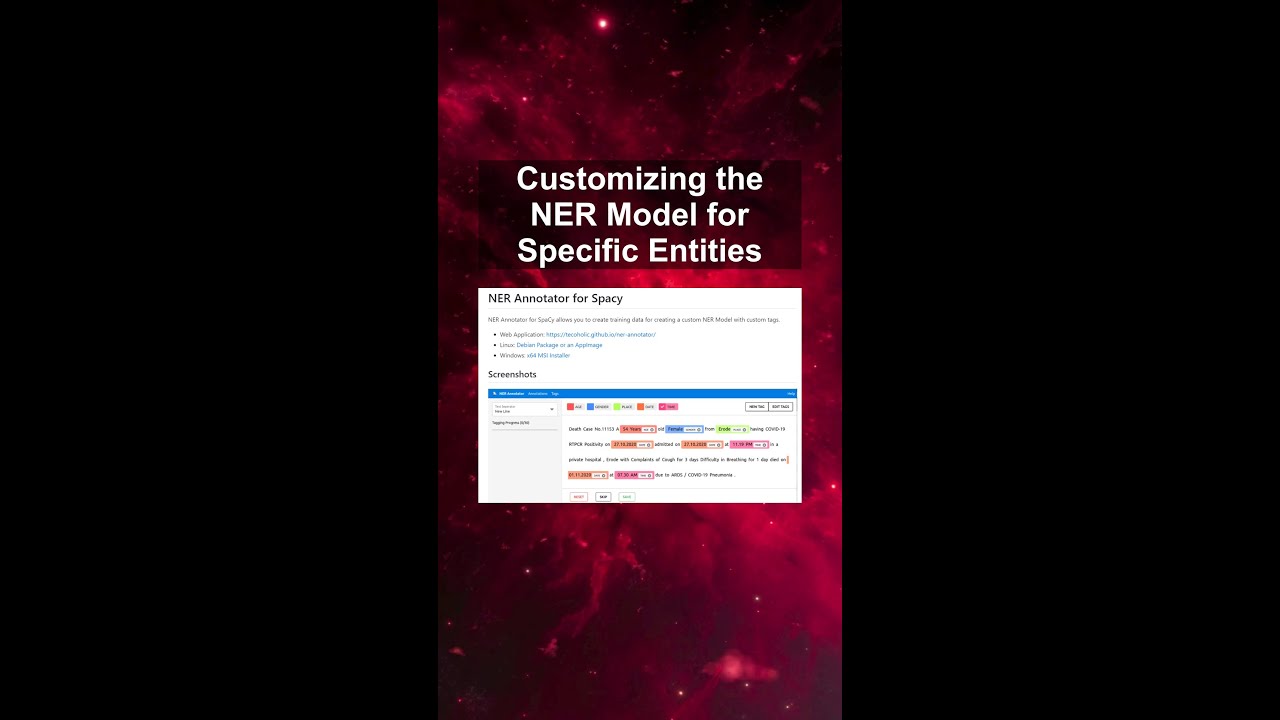 Customizing SpaCy NER for Specific Entities π€